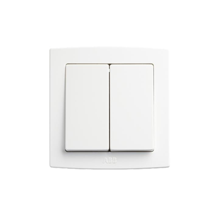 ABB Concept BS 2 Gang 1 Way
