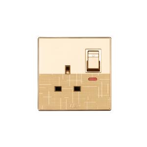 HEE Marigold 13A 3pin Flat socket with switch