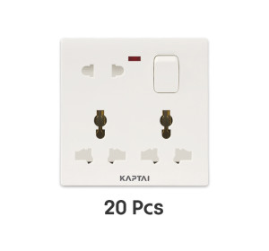 KAPTAI 8-Pin Multi Socket (20 Pcs)