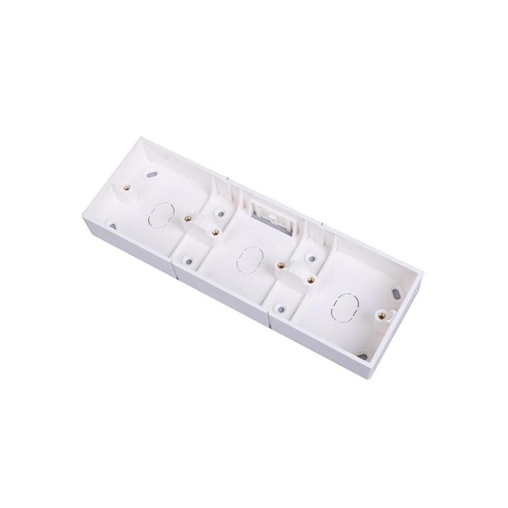 3 Gang Pvc Electric Switch & Socket Box