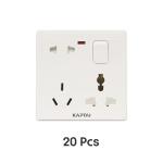 KAPTAI 8 Pin Multi Socket - AU (20 Pcs)