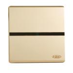 HEE Elegant Gold 1 Gang 1 Way Switch