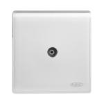 HEE Elegant White Single TV Switch Outlet