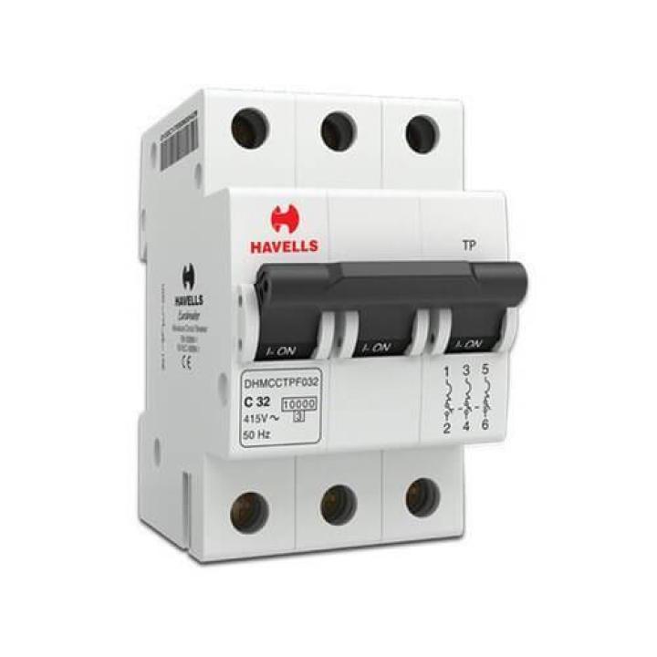 Havells Three Pole 10KA MCB